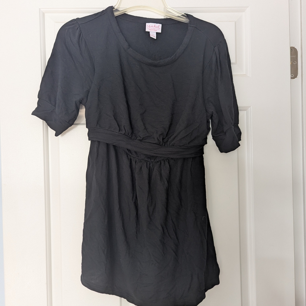 Isabel Maternity by Ingrid & Isabel Black Mini Dress